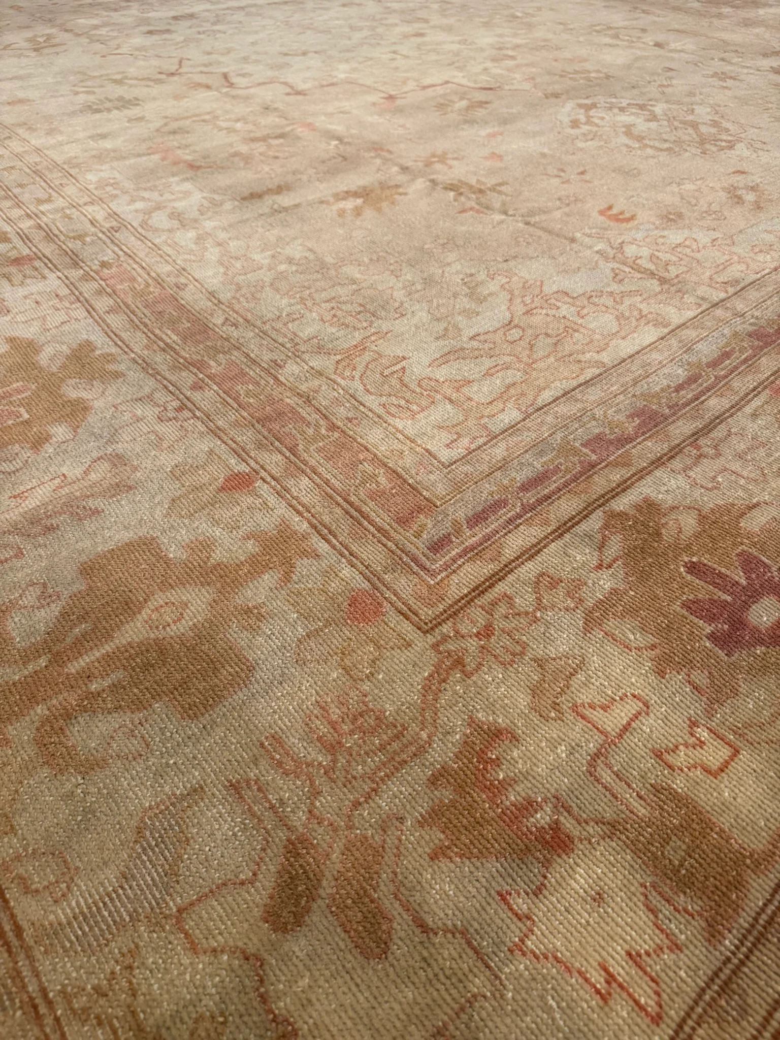 Antique Oushak Rug | 12'3" x 16'5" - photo 8