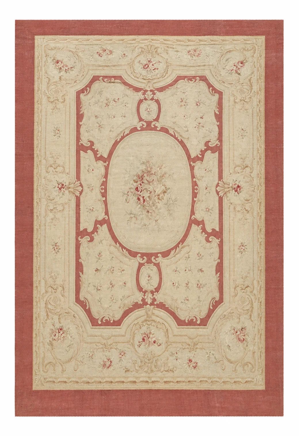 Antique Aubusson Flatweave | 10'5" x 15'2"