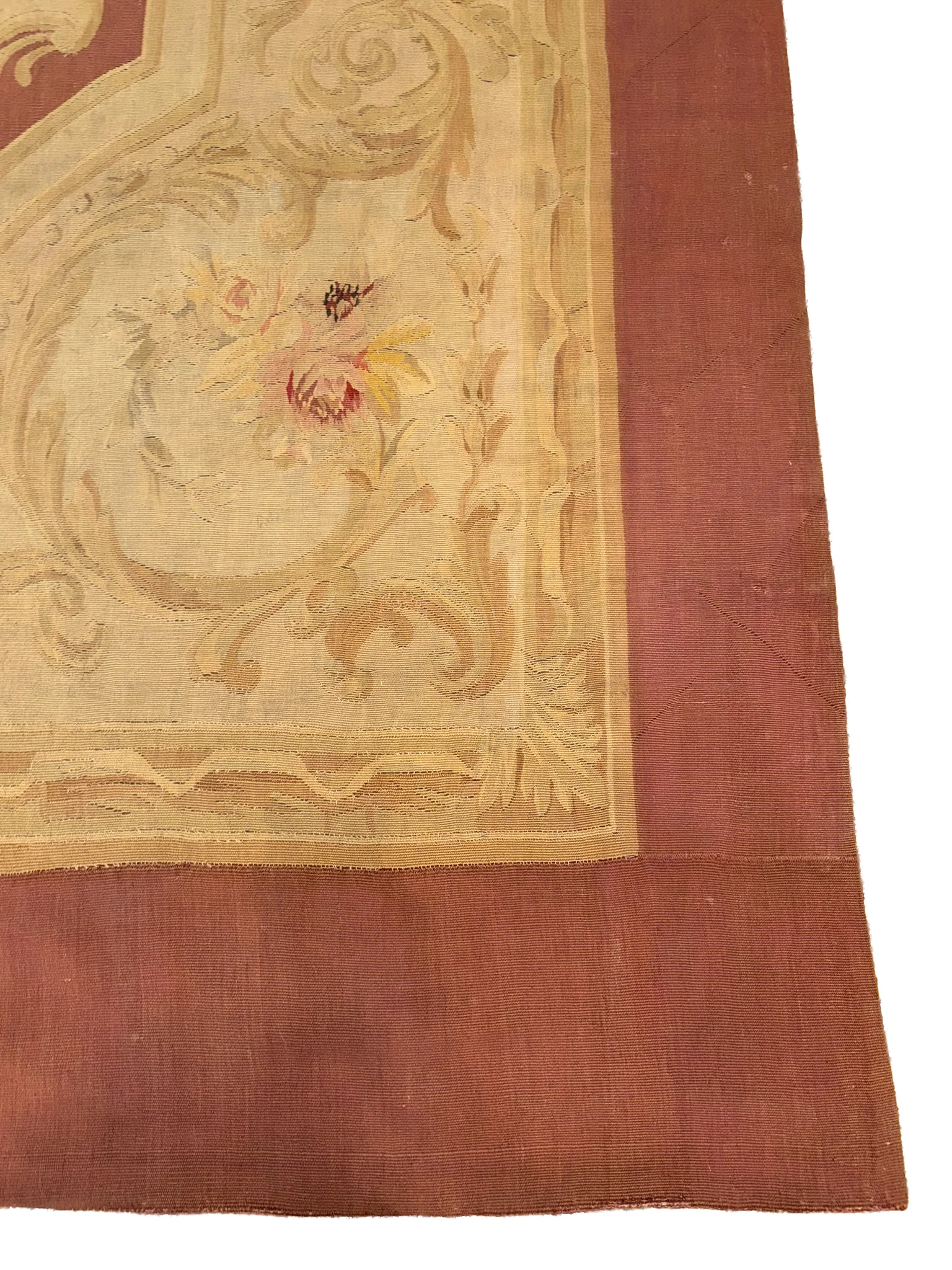 Antique Aubusson Flatweave | 10'5" x 15'2" - photo 9