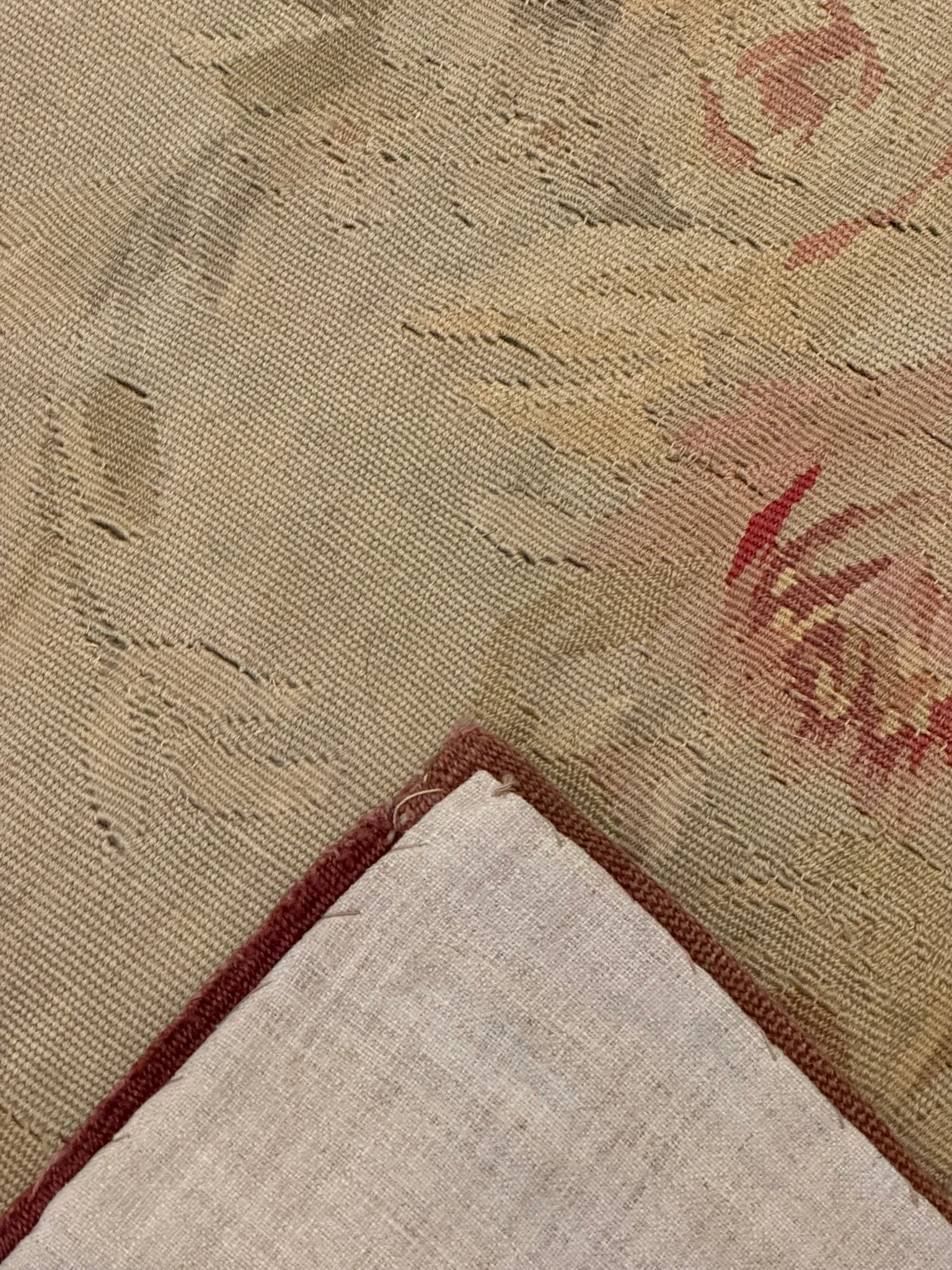 Antique Aubusson Flatweave | 10'5" x 15'2" - photo 10
