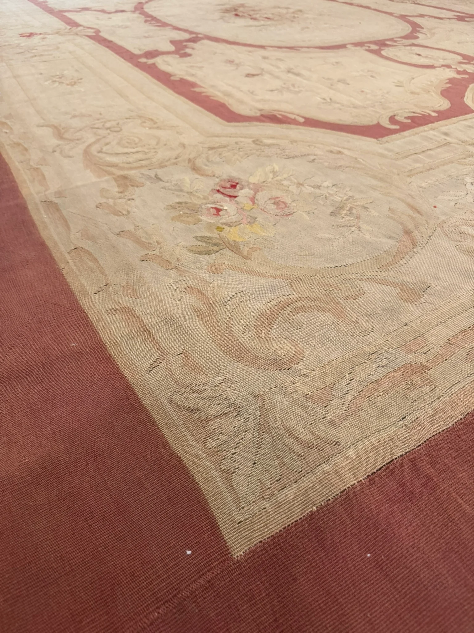 Antique Aubusson Flatweave | 10'5" x 15'2" - photo 11